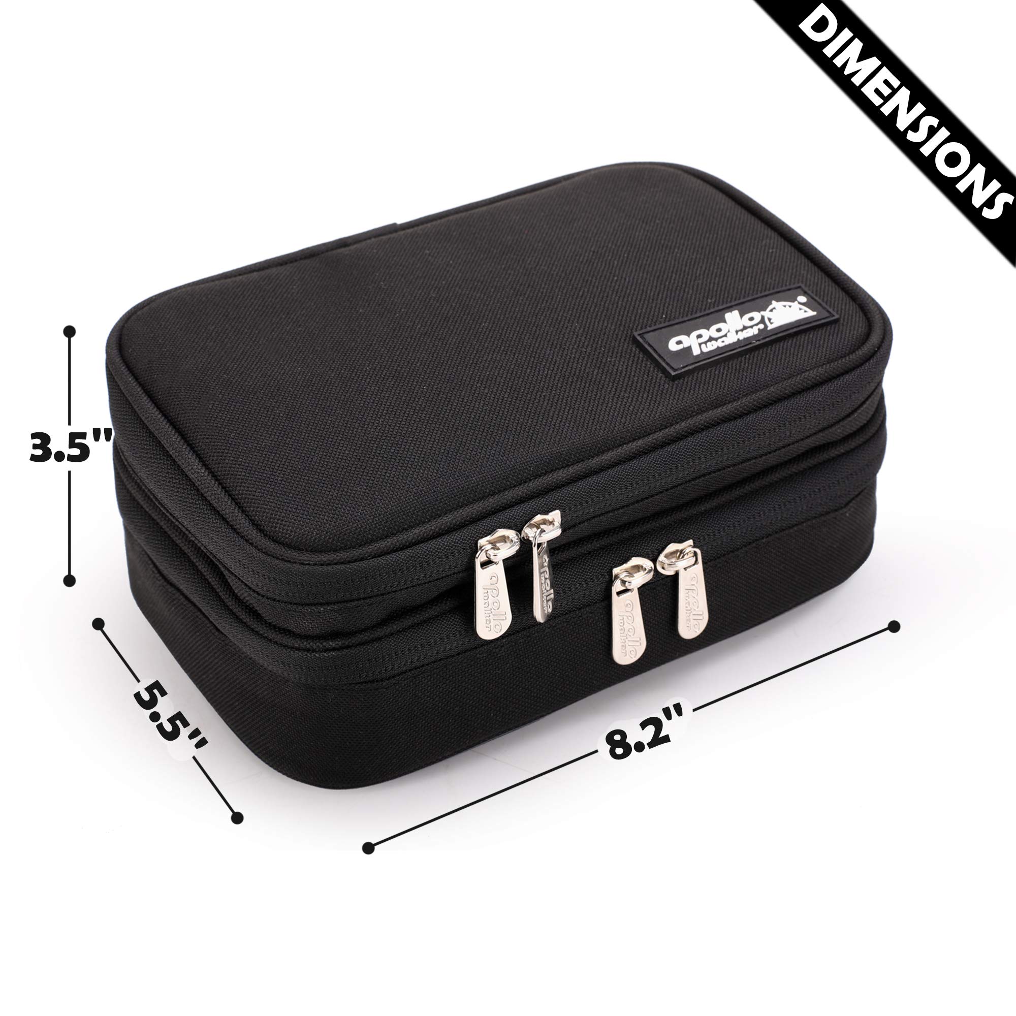 apollo walker Insulin Cooler Travel Case Diabetic Medication Cooler with Ice Packs and Insulation Liner
