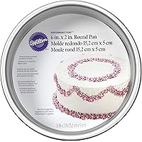 Wilton Performance Pans Aluminum Round Cake Pan, Create Delicious Cakes, Mouthwatering Quiches and More in this Durable…