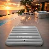 SHATCHI 6 Person Square Inflatable Spa Cover 140 x 140 cm 145 cm Tubs view 2