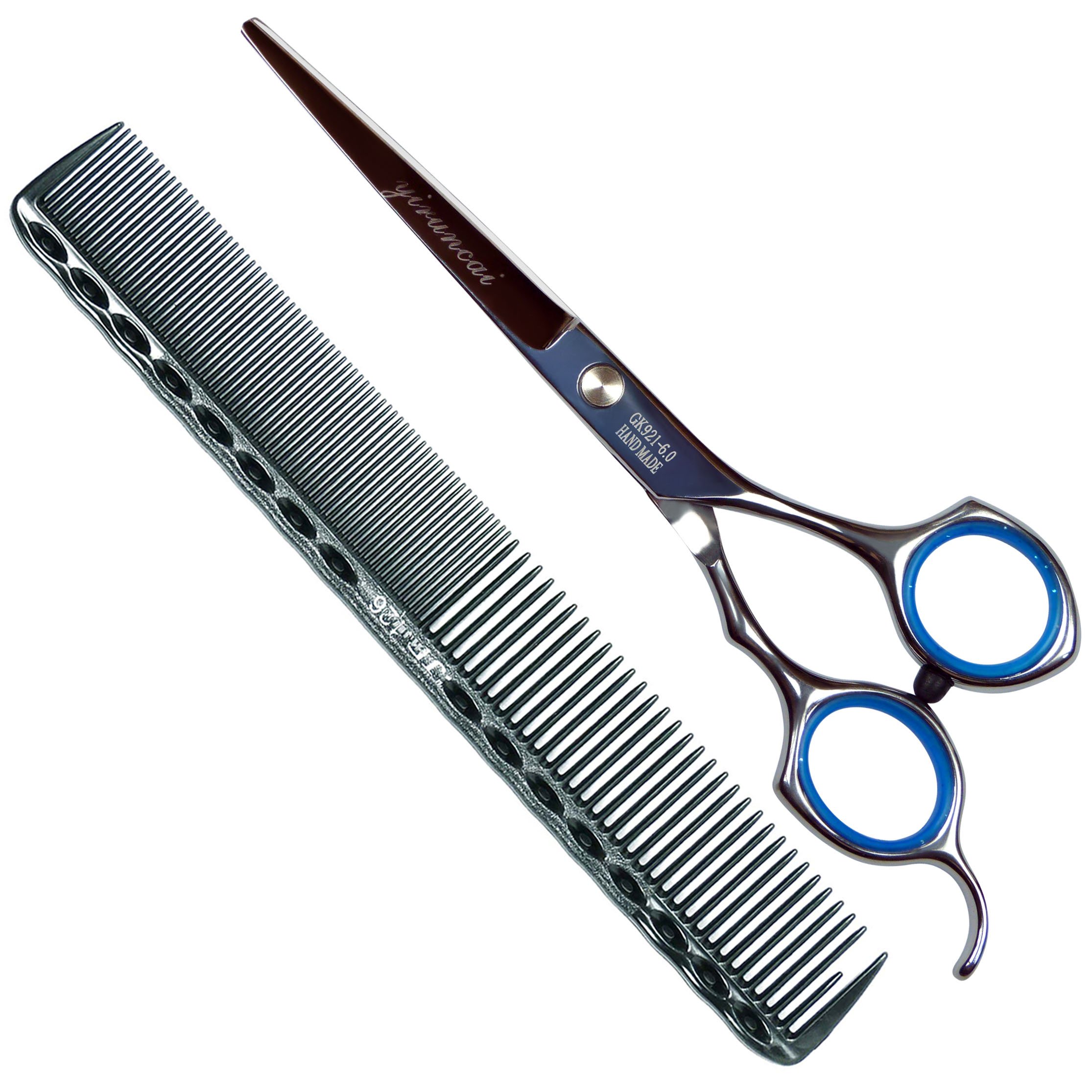 Buy 6 Inch Professional Barber Hair Cutting Shears Scissors, with Comb
