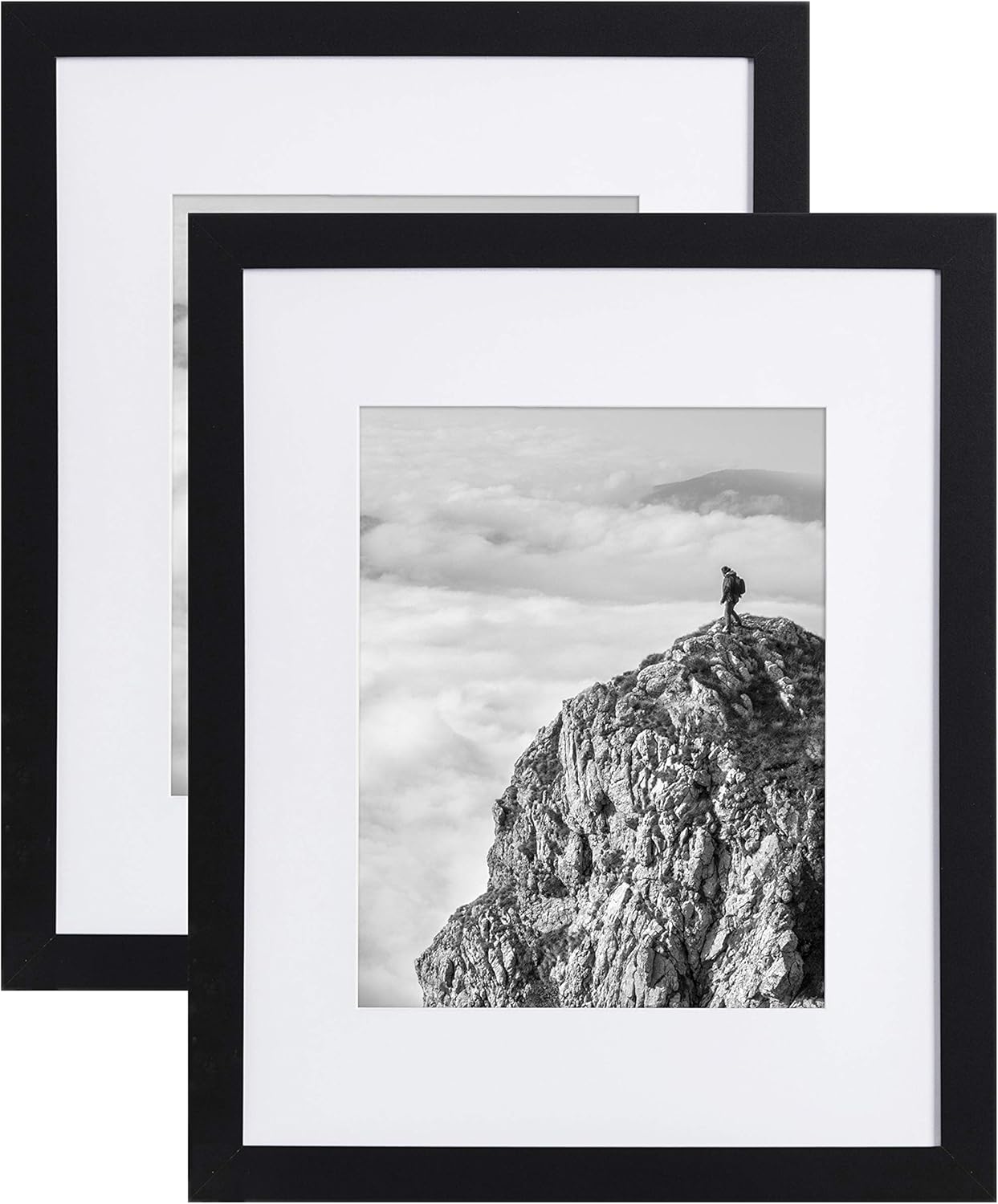 Amazon.com - EcoHome 18x24 Inch Frame, Black Wood - 2 pack - Matted for