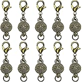 Necklace Clasps and Closures for Jewelry Making 10 Sets Secure Lobster Clasps for Necklaces and Bracelet Brass Jewelry Clasp-Heather's cf