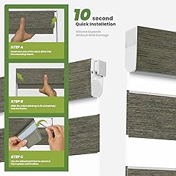 MoDanCeQ No Drill No Tools Cordless Dual Layer