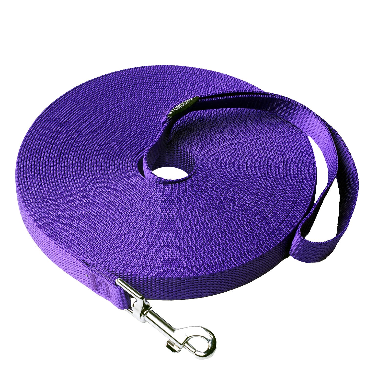 Siumouhoi Dog/Puppy Recall & Behavior Training Rope Leash - 40 ft (Purple)