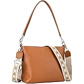 befen Genuine Leather Purse for Women Soft Crossbody Purse Hobo Bag Women's Shoulder bag Handbags with 2 Removable Straps