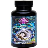 Dragon Herbs Pearl Powder Capsules - Pure Pearl Powder Supplement to Support Skin, Eyes, Nails, Beauty | All Natural Ingredients, Non-GMO (100 Capsules, 500 mg Per Capsule)