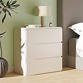 woodtalks 3 Drawer Dresser, Wood Chest Drawers with Storage for Closet, Bedroom, Living Room and Hallway, Drawers Dresser Bed