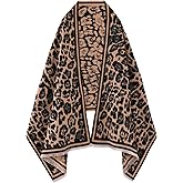 MINIDORA Women‘s Warm Reversible Pashmina Shawls Large Soft Winter Scarfs Jacquard Wraps for Evening Dresses