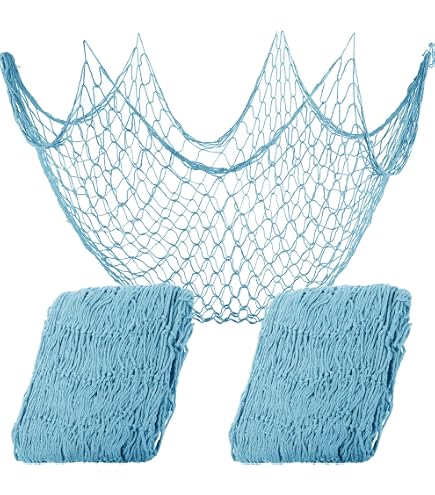 Amazon.com: Natural Big Pack Fish Net - 6' x 24' (1 Pc.) - Perfect for Coastal Themed Events, Photo Shoots, & Creative DIY Projects : Home & Kitchen Amazon.com: Natural Big Pack Fish Net - 6' x 24' (1 Pc.) - Perfect for Coastal Themed Events, Photo Shoots, & Creative DIY Projects : Home & Kitchen
