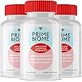(3 Pack) Prime Biome Capsules, PrimeBiome Healthy Skin and Overall Body Gut Support Supplement Pills, PrimeBio Advanced Maximum Health Essential Daily Lifestyle Formula Vitamin (180 Capsules)
