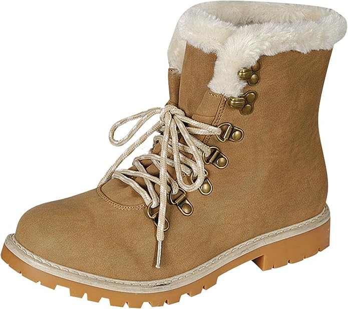 sherpa lined combat boots