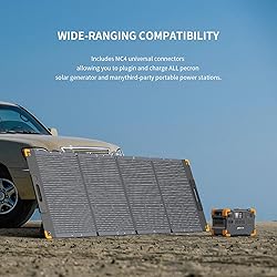 pecron 300 Watt Solar Panel, Portable Solar Panel