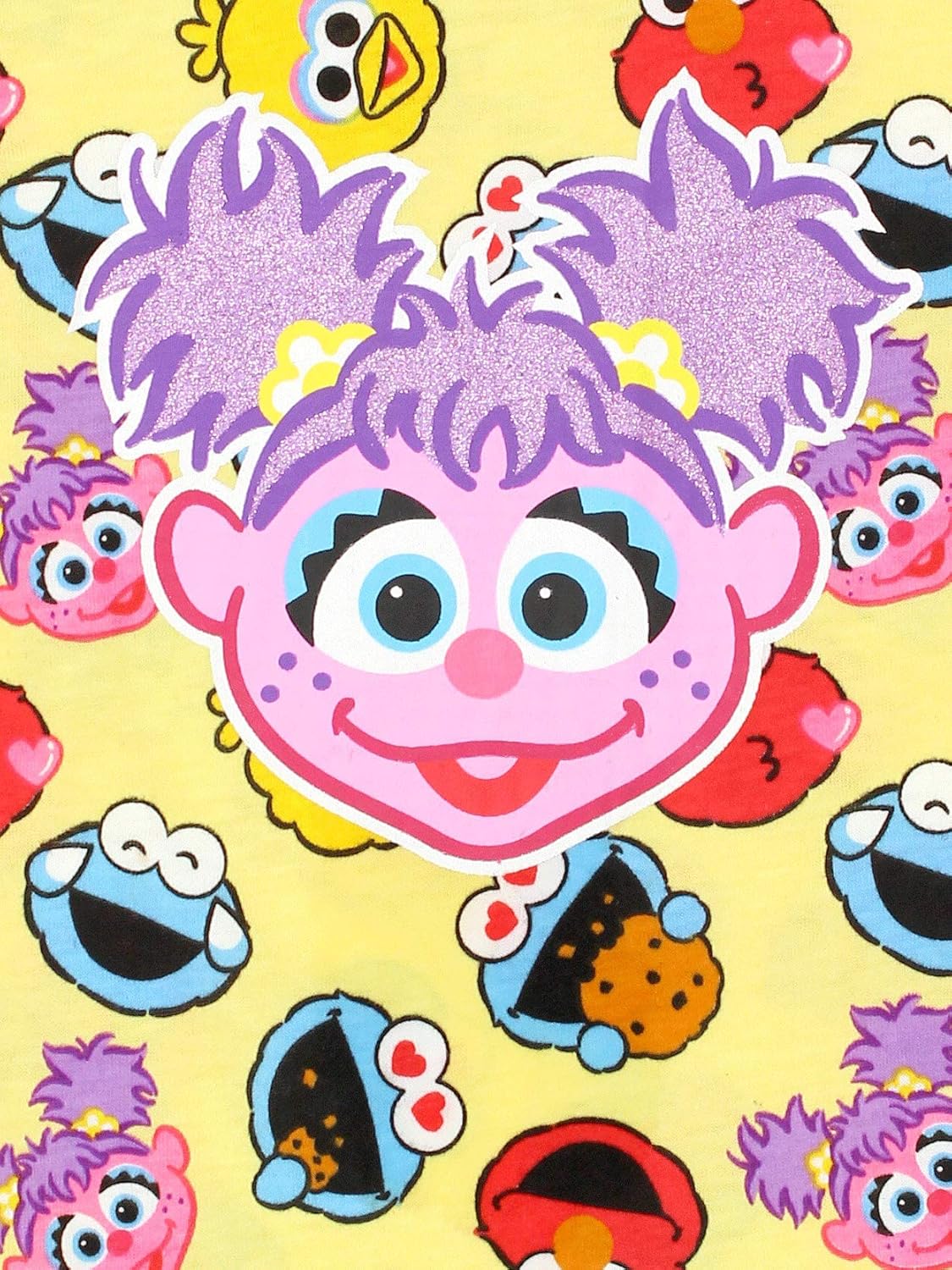 Sesame Street Elmo Girls Short Sleeve Tee (Baby/Toddler): Clothing