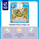 Orchard Toys Peter Rabbit Rabbit Race Game Official Beatrix Potter view 5