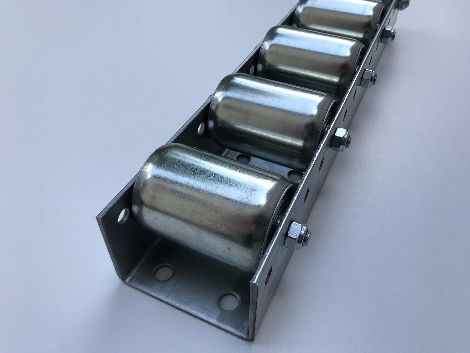 Roller Track Flow Rail Roller Gravity Conveyor with Plastic Wheels Dia