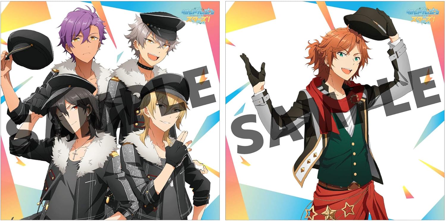 Amazon Amazon Co Jp限定 Tvアニメ あんさんぶるスターズ Op主題歌 Stars Ensemble アナザージャケット2枚セット Undead Mam 付 夢ノ咲ドリームスターズ アニメ ゲーム 音楽