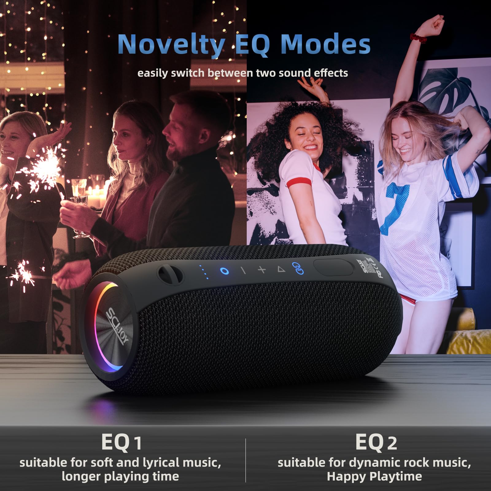 Mua Bluetooth Speakers, 40W Wireless Portable Speaker IPX7 Waterproof ...
