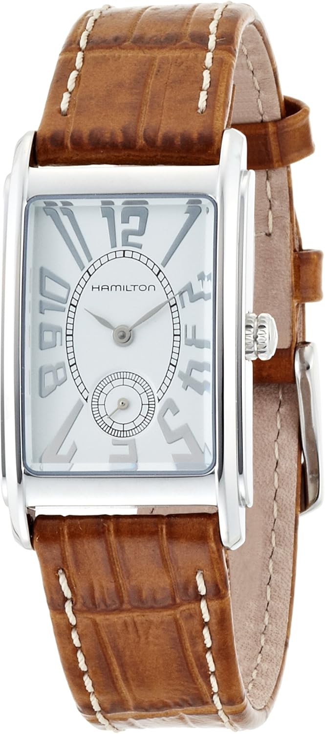 Hamilton Men's Analogue Quartz Watch with Leather Strap H11411553