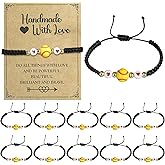 SyhirNmly Softball Gifts Adjustable Baseball Bracelets Football Party Favors Woven Bracelet Team Bracelets Inspirational Wristbands