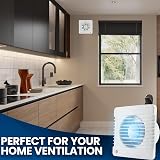 VENTS Silenta 100mm Bathroom Extractor Fan White 78 m³/h 26 dBA view 6