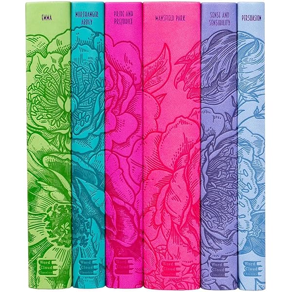 Word Cloud Box Set: Lavender: Bronte, Charlotte, Alcott, Louisa