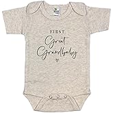 Pineapple Pancake Kids First Great Grandbaby Pregnancy Announcement Infant Bodysuit For Grandparents