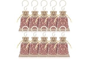 Homode Cedar Sachets for Drawers and Closets, Pack of 10 Chips for Clothes Storage, Scented Satchels Sachet Packets Closet Fr