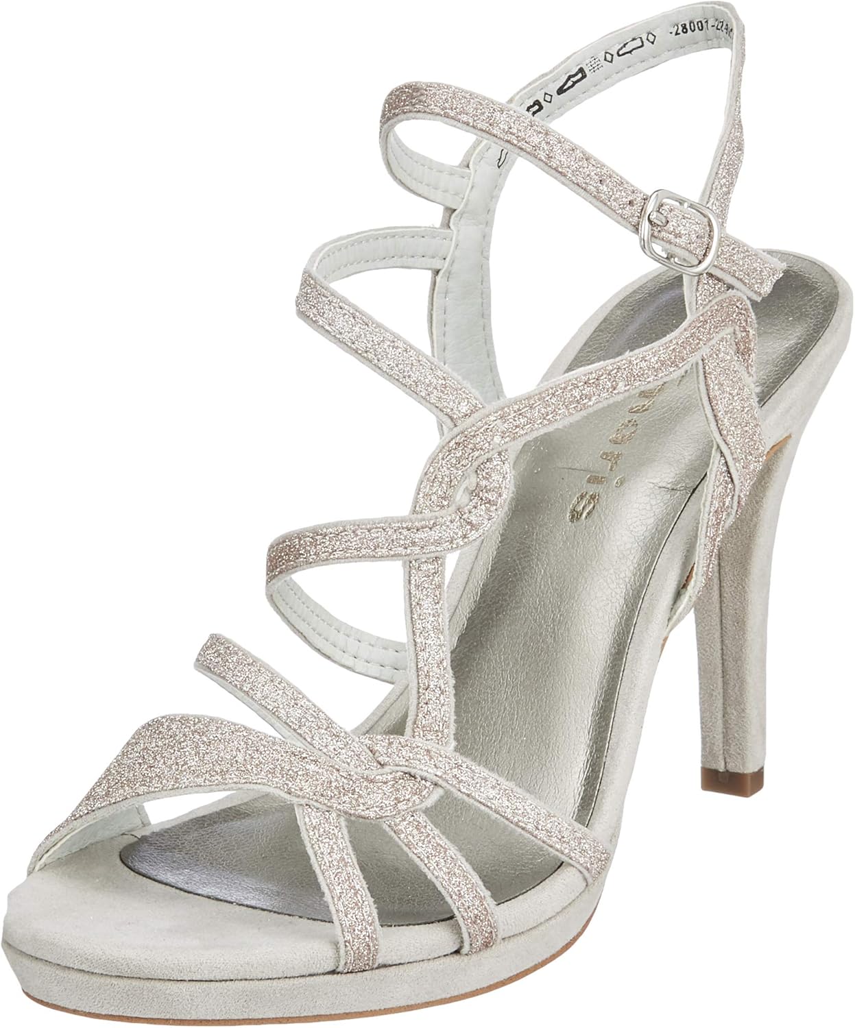 tamaris silver shoes