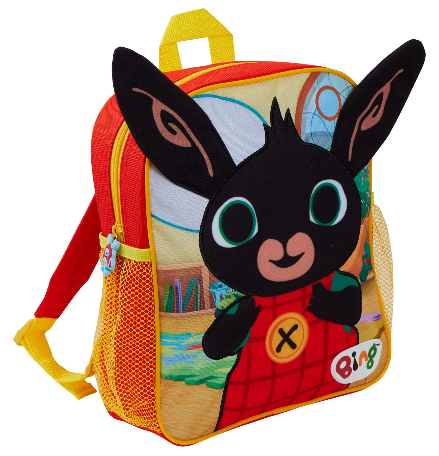 Bing Bunny 3D Plush Backpack Boys Girls Nursery School Pre School Rucksack Kids Book Lunch Bag