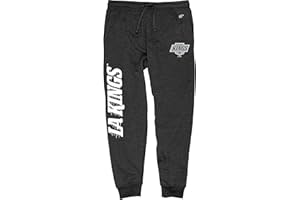 Blue 84 Men's NHL Officially Licensed Sweatpants Jogger Charcoal