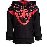 Marvel Avengers Hulk Miles Morales Spider-Man Athletic Cosplay Hoodie Toddler to Big Kid