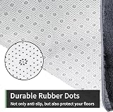 Sour Lemon 140x200cm Grey Shag Rug Soft Non Slip Large Living Room view 4