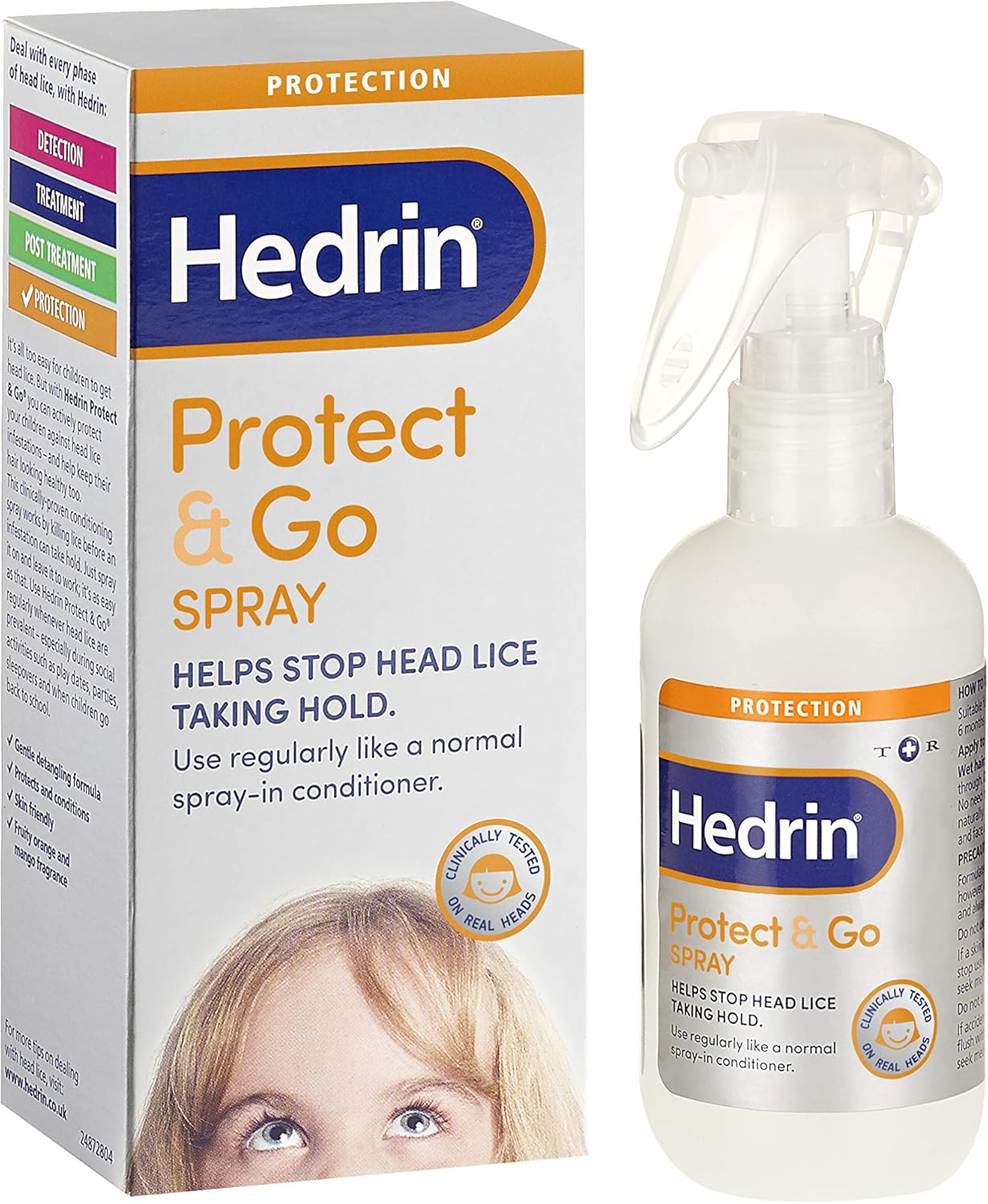 Head Lice Treatment Spray Protection Kills Headlice And Eggs Quick