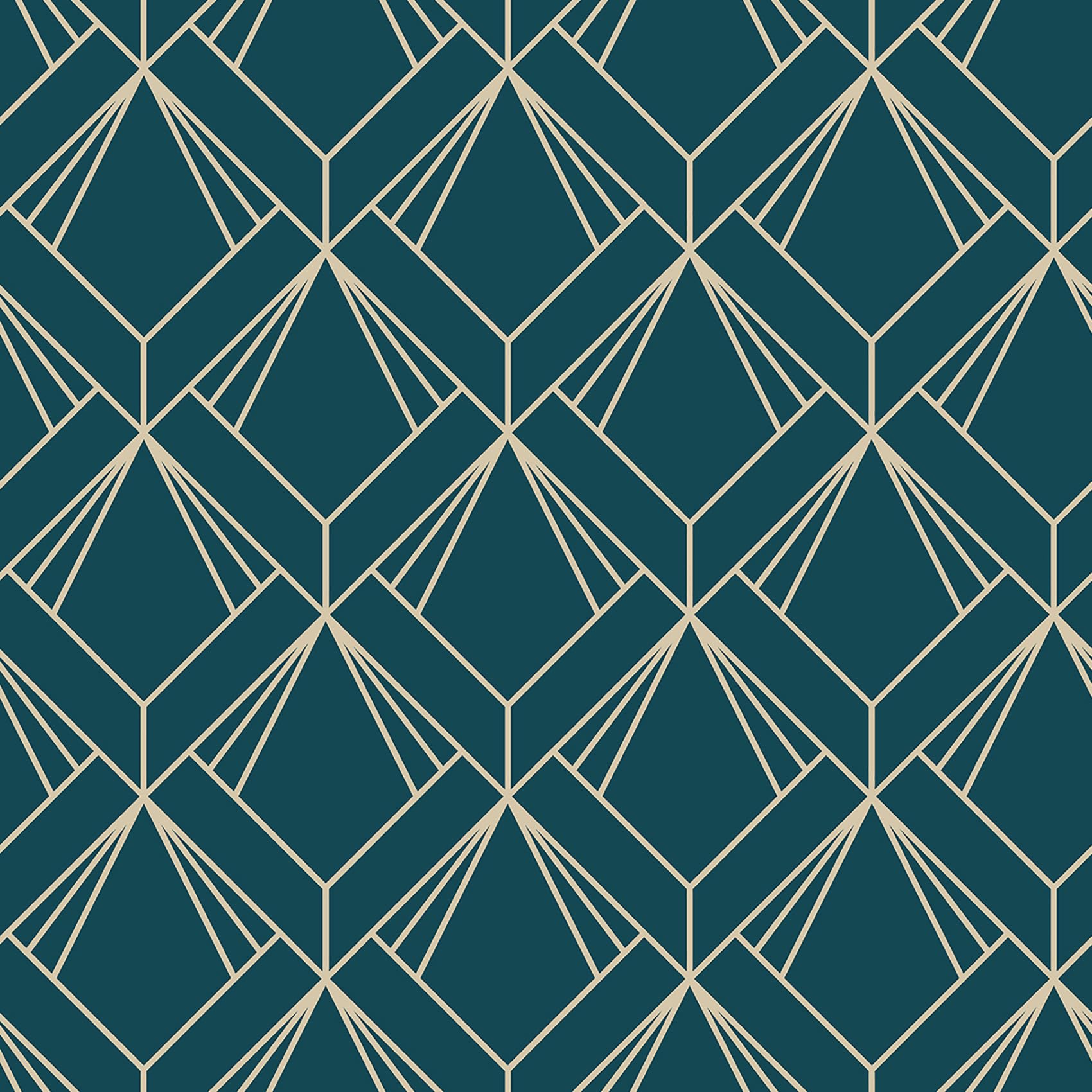 ReWallpaper 44.5cmx7m Peel and Stick Wallpaper Geometric Bathroom Green Wallpapers Waterproof Blue Teal Wallpaper for Living Room Modern Strip Geometric Wall Paper Contact Paper for Furniture