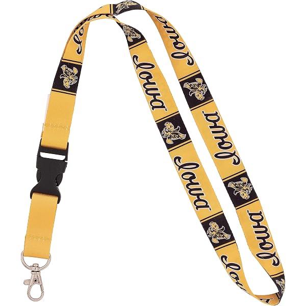 University Of Iowa Hawkeyes Keychain – Desert Cactus Official Licensed Acrylic Keyring In Yellow - View #14