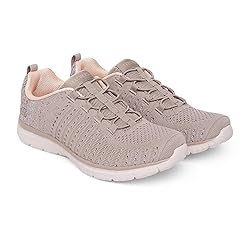 Skechers Women's Virtue Sneaker, Taupe, 9.5 US