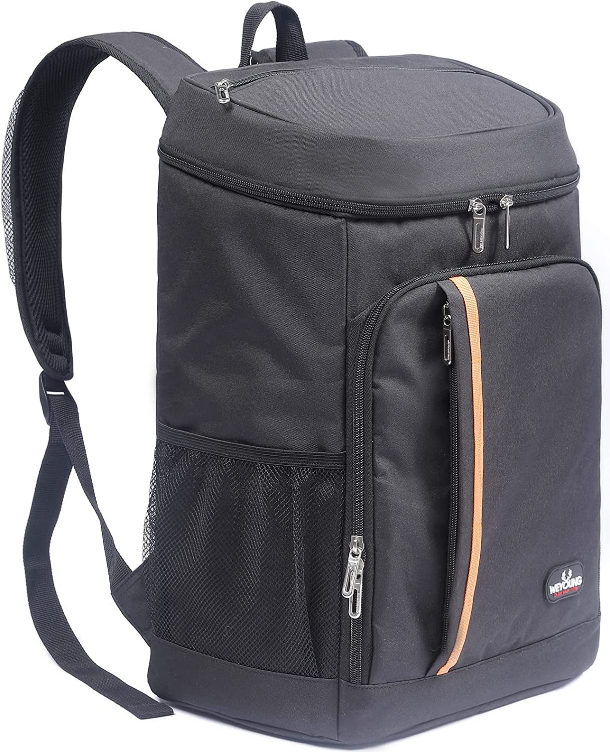 YDFYX Cooler Bag cool bag Picnic Backpack Insulated Large Waterproof Cooler Backpack 25L Leakproof picnic bag for Camping, Picnic, BBQ, Travelling and Outdoor Activities (Black)