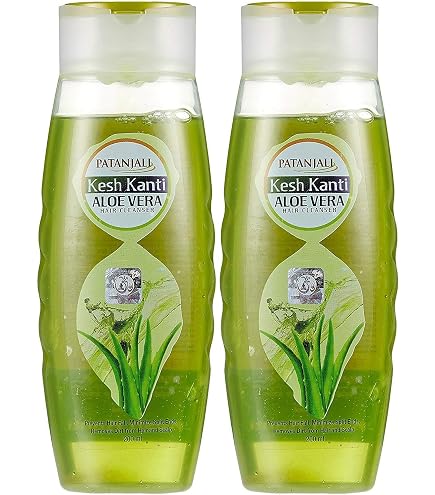 Amazon.com : PATANJALI Kesh Kanti Shampoo, Aloe Vera, 200ml Pack