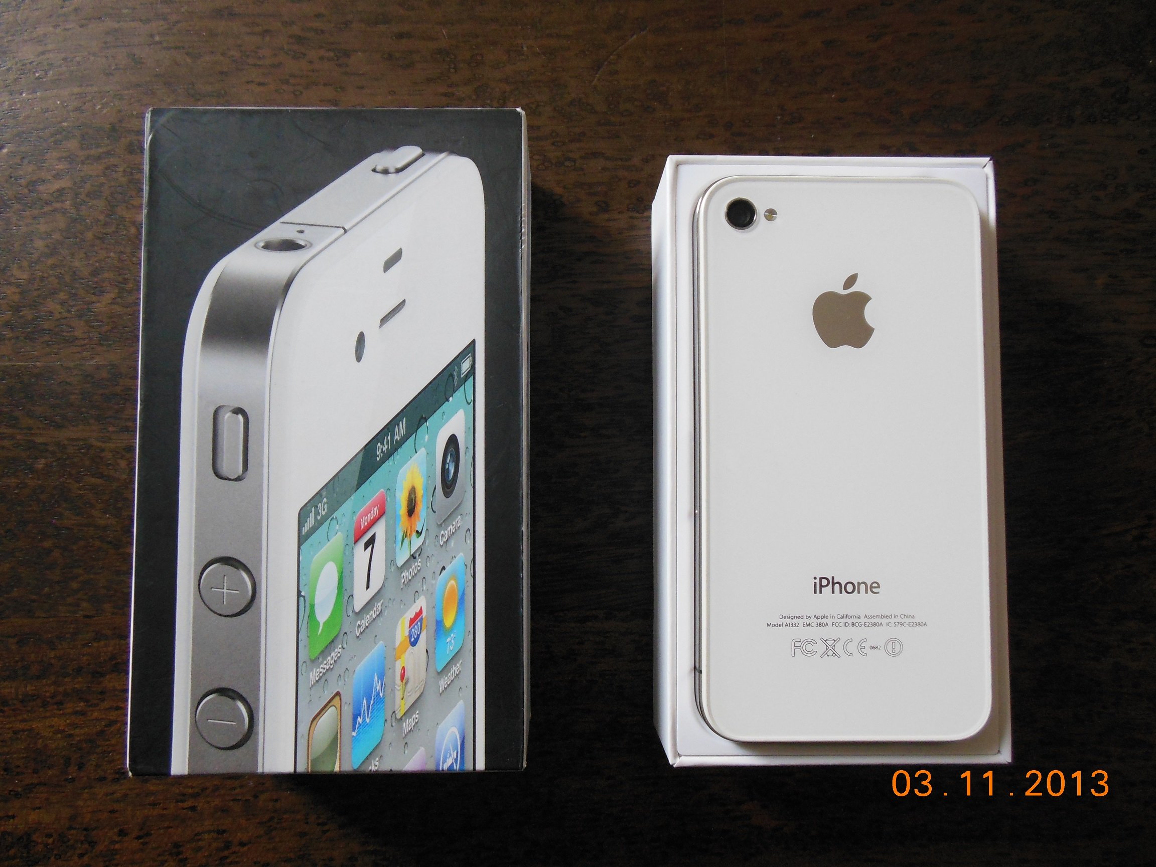 Apple iPhone 4 A1332 16GB White (GSM Unlocked) Buy Online in UAE