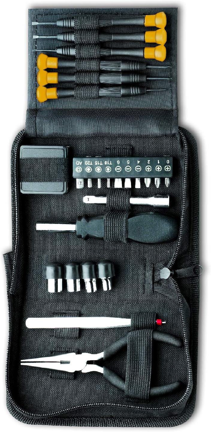 Allied Tools 49032 25-Piece Tri-Fold Mini Tool Set - Hand Tool Sets - 