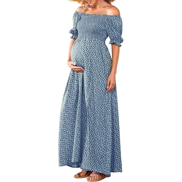 Casual Plaid Printing Maternity Dress for Women Short Sleeve Midi Dresses  Empire Waist Pregnancy Dress for Baby Shower Black at Amazon Women's  Clothing store