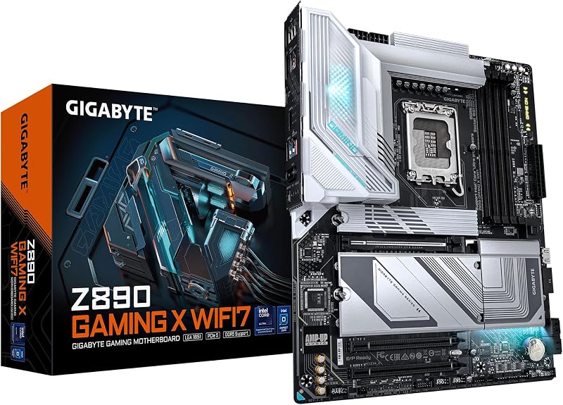 GIGABYTE Z890 GAMING X WIFI7 Motherboard for Intel Ultra Series 2 CPUs