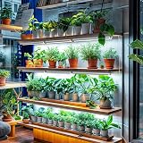 Barrina T8 LED Grow Light 2ft 96W Full Spectrum 5000K 4 Pack view 9