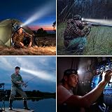 Lighting EVER LE Head Torch Rechargeable 2 Pack 5 Modes 150m Waterproof view 8