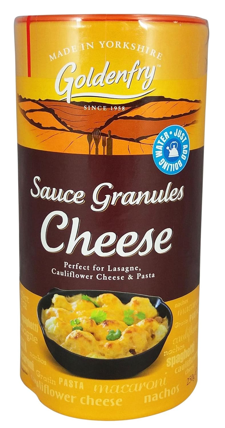 Goldenfry Sauce Granules 250g Cheese (1) Amazon.co.uk Grocery