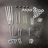 Motor Bolts Studs,Screws Set, 2 Stroke Gas Motor yd100/66cc/80cc, Gas Motorized Bicycle