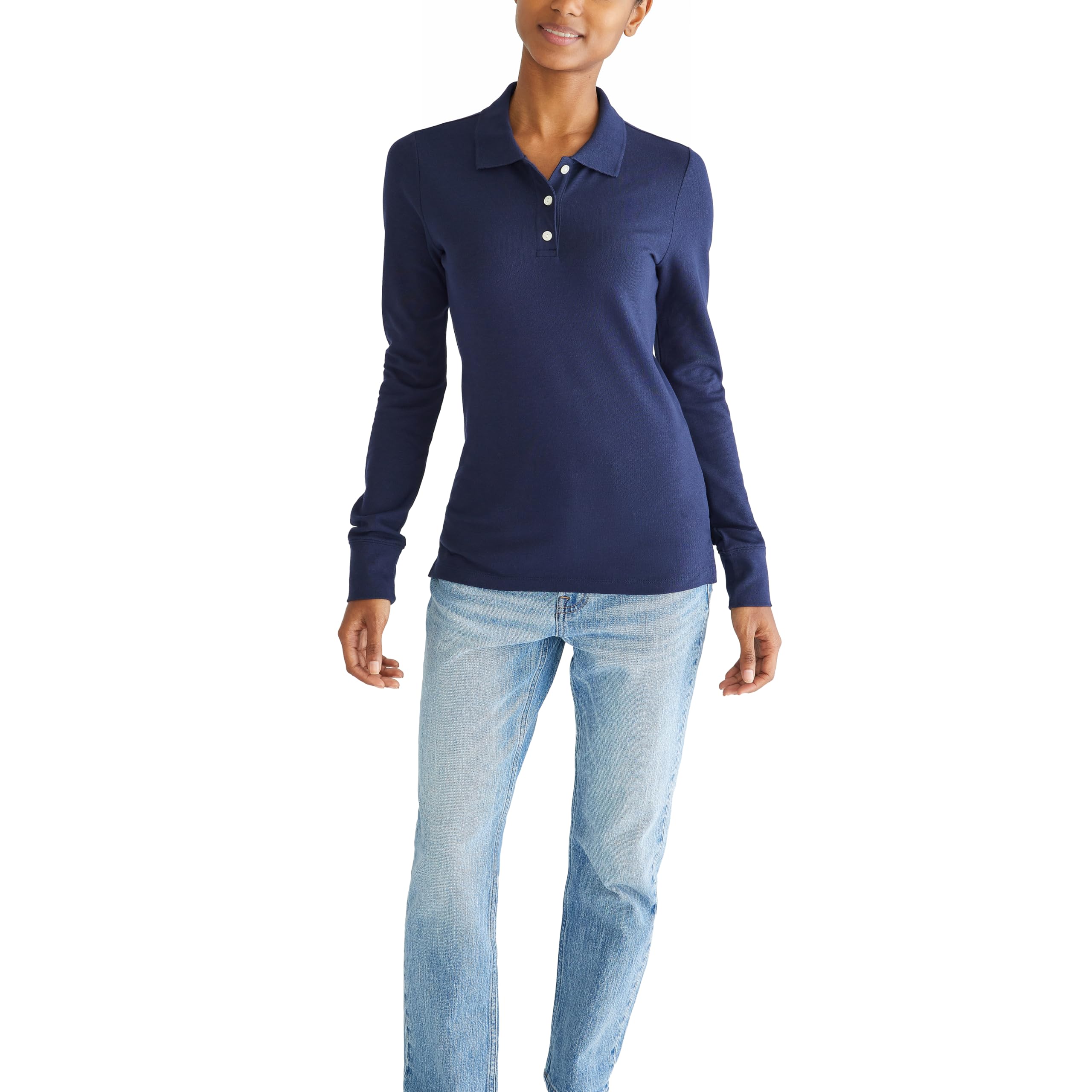 Photo 1 of ** UNKNOWN SIZE***AEROPOSTALE Women's Aero Uniform Polo Long Sleeve