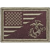 Rothco 1891: Us Flag/USMC Eagle, Globe and Anchor Morale Patch