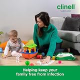 Clinell Universal Biodegradable Disinfectant Wipes 140 Pack Plastic-Free view 3