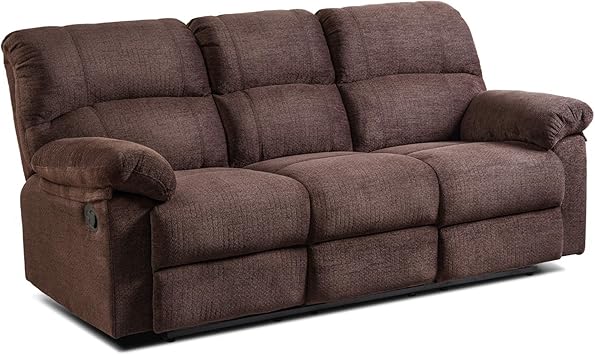 Amazon Com Recliner Couch Sofa Coffee Brown Julyfox 79 5 Inch